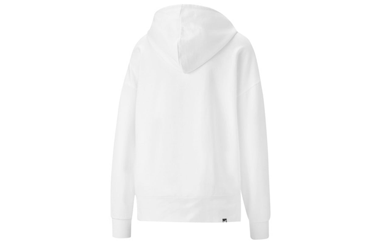 (WMNS) PUMA Her Pullover Hoodie 'White' 847688-02