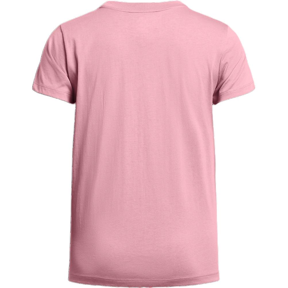 (WMNS) Under Armour Campus Core T-Shirt 'Pink' 1383683-697