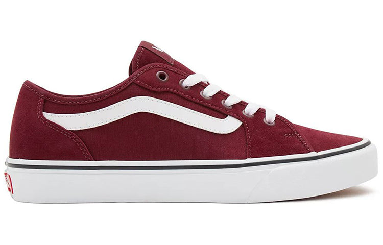 Vans Filmore Casual Fashion Skate Shoes Red VN0A3WKZ5LN