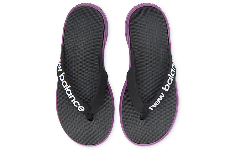 (WMNS) New Balance 340 Sandals Black/Purple SWT340PC