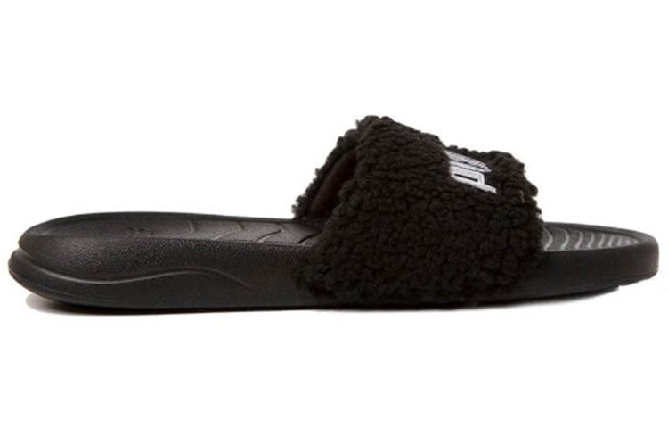 PUMA Popcat 20 Fleece Slippers Black 375955-01