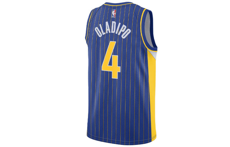 Nike NBA Dri-FIT SW 20-21 Indiana Pacers Oladipo City Edition Swingman Jersey Blue CN1733-496