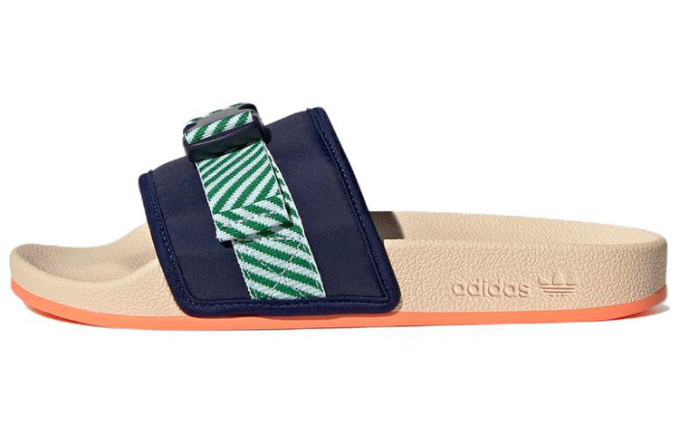 (WMNS) adidas Originals Pouchylette Slides 'Night Sky Bliss Orange Pink' GW9782
