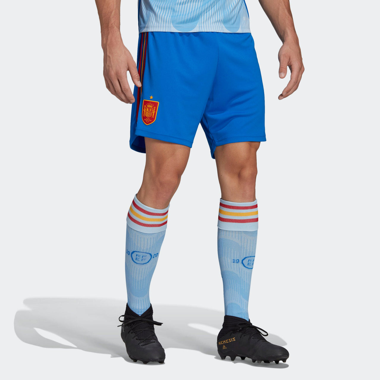 adidas Spain 2022 Away Shorts 'Blue' HE2025