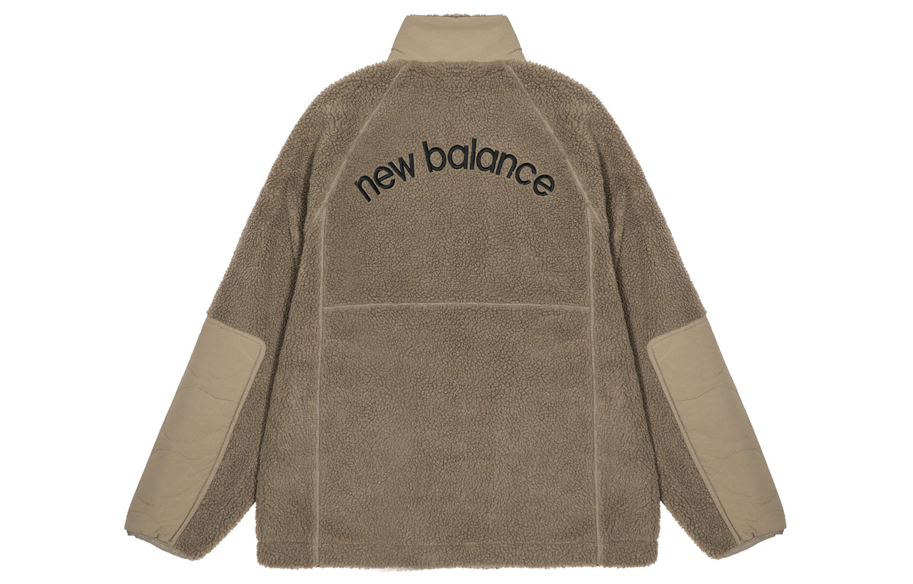New Balance Lifestyle Cotton Warm Coat 'Brown Beige' AMJ23326-DRI