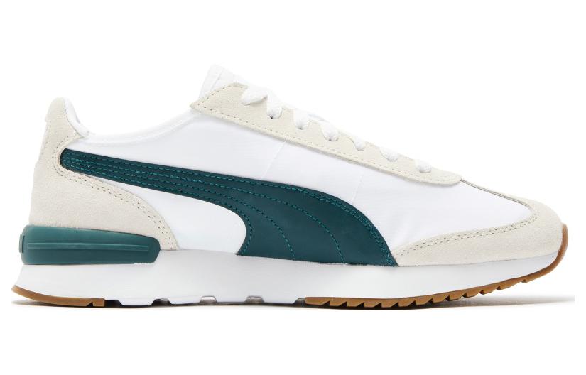 PUMA R78 Wind Nylon 'White Green' 392901-07
