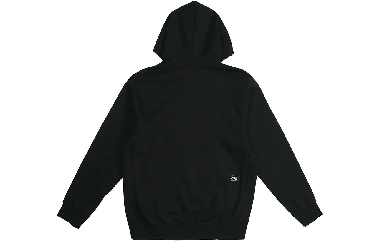 Nike SB Skateboard ICON Skate Hooded Fleece Men Black AJ9734-010