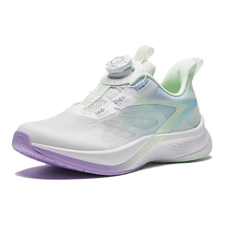 (GS) ANTA Running Series Sneakers 'Green Blue White' 322425511-2