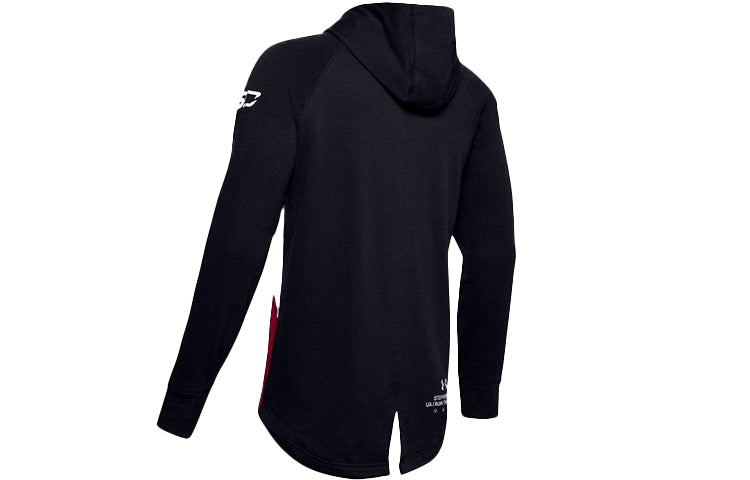 Under Armour SC30 Warm Up Hoodie Jacket 'Black Grey Red' 1351317-014