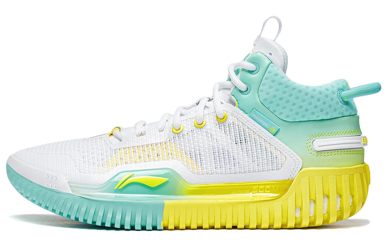Li-Ning BadFive 3 'White Yellow Green' ABFT005-9