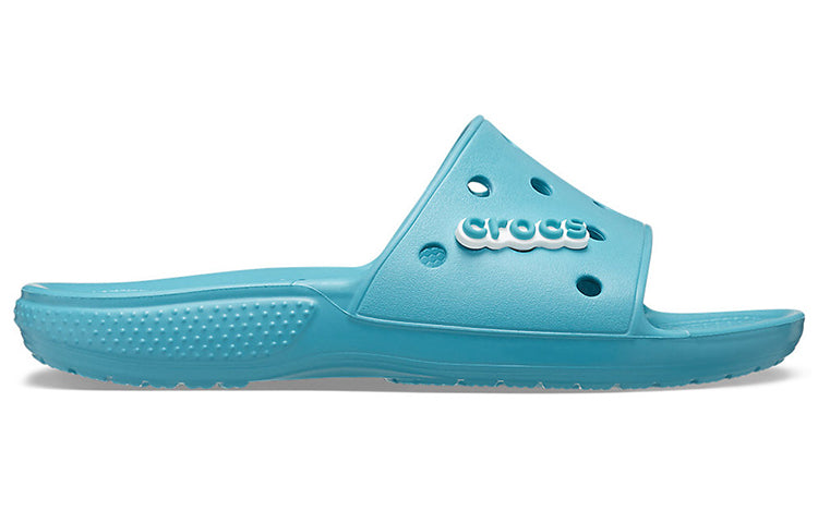 Crocs Classic Flat Sandals Unisex Denim Blue 206121-4ST
