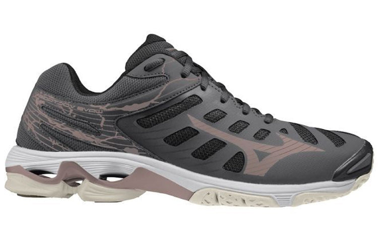 (WMNS) Mizuno Wave Voltage 'Grey Pink' V1GC216035