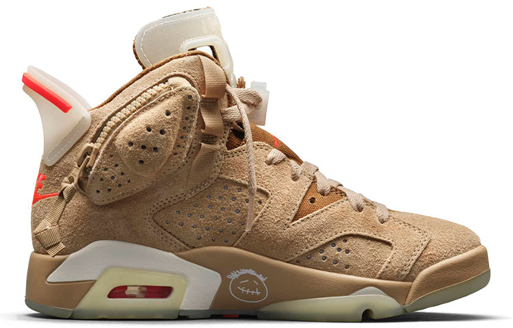 ⚡️Travis Scott x Air Jordan 6 Retro 'British Khaki' DH0690-200