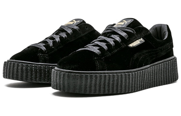 (WMNS) PUMA Fenty x Velvet Creeper 'Black' 364466-01