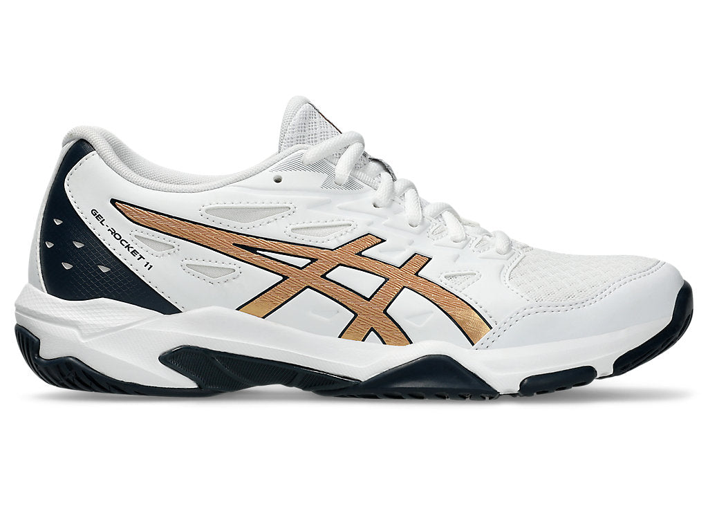 (WMNS) ASICS Gel-Rocket 11 'White Pure Gold' 1072A093-104