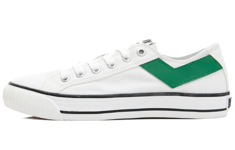 PONY Low Leisure Canvas Shoes White 02M1SH01RW