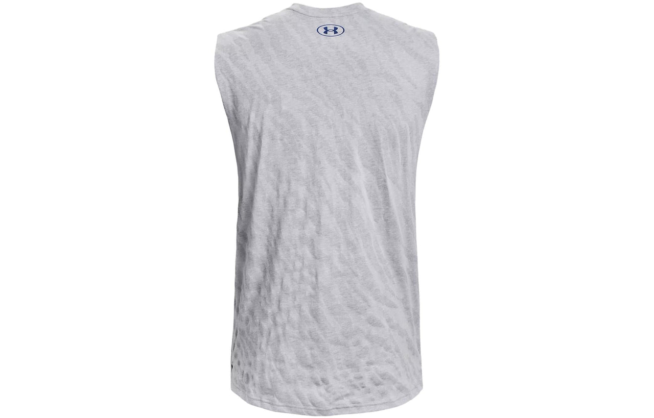 Under Armour Project Rock Sleeveless Tank 'Grey' 1379019-011