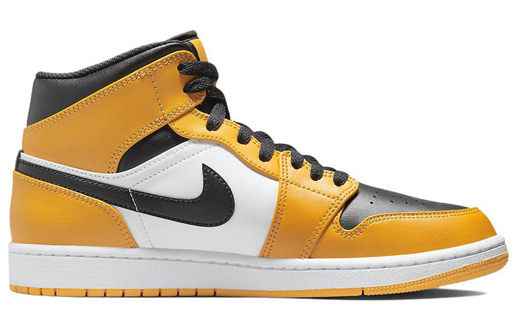 Air Jordan 1 Mid 'Reverse Yellow Toe' 554724-701