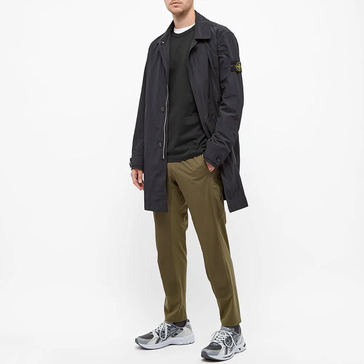 STONE ISLAND Lightweight Crew Sweatshirt 'Black' 751564450-V0029