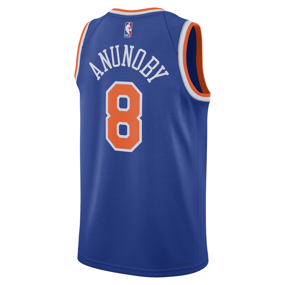 Nike Dri-FIT NBA OG Anunoby New York Knicks Icon Edition Swingman Jersey 'Rush Blue' DN2015-499