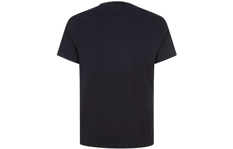 Men's KENZO Pattern Printing Short Sleeve Black 5TS049-4YC-99