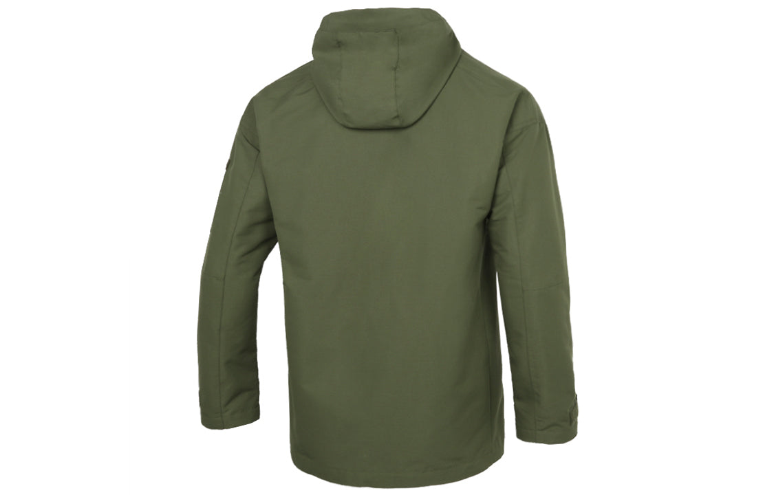 adidas Men's TH Woven CSTM Hooded Jacket Green GP0990