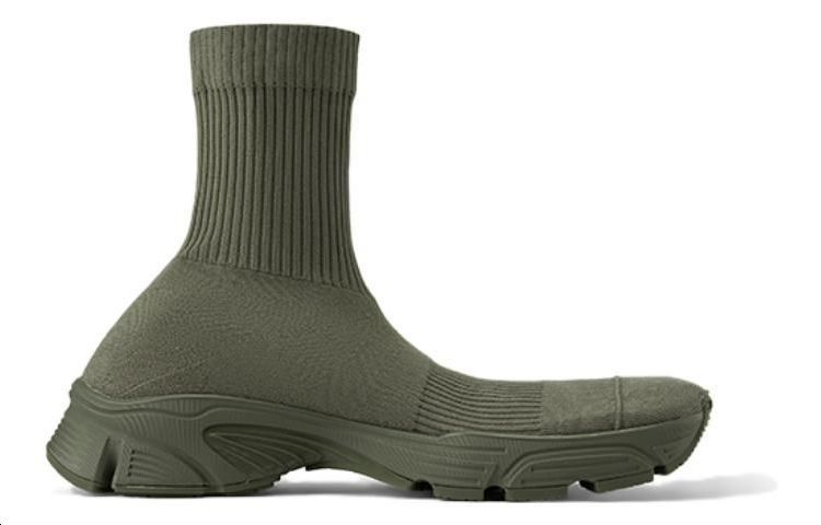 Balenciaga Speed 3.0 Sneakers 'Olive Green' 654532W2DN23111