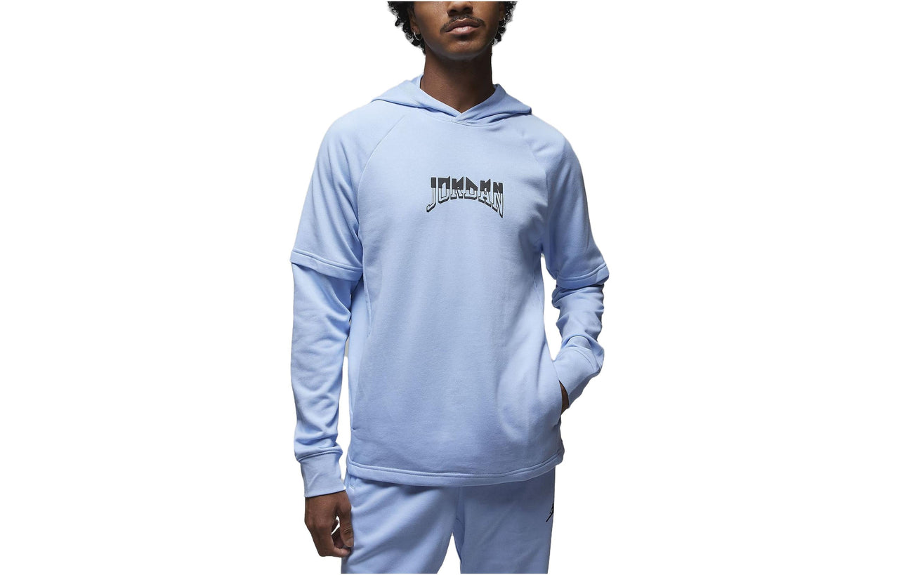 Air Jordan Dri-FIT Sport Graphic Fleece Pullover Hoodie 'Royal Tint' FB7570-425
