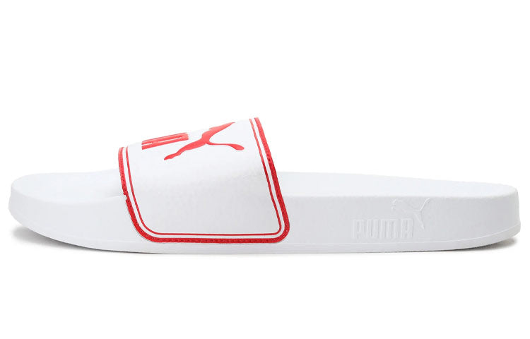 PUMA Leadcat Slipper White/Red 360263-05