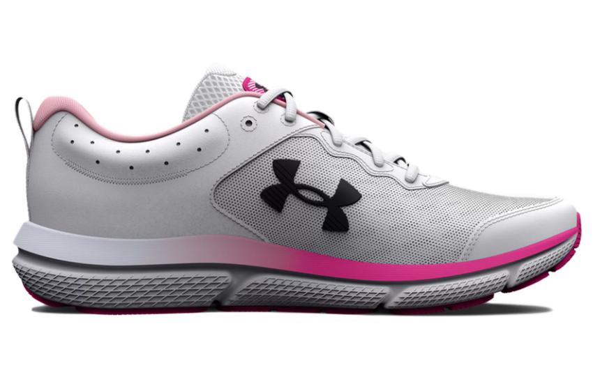 (WMNS) Under Armour Charged Assert 10 'White Rebel Pink' 3026179-102