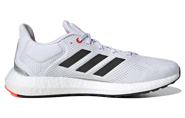 adidas PureBoost 21 'White Solar Red' GY5099
