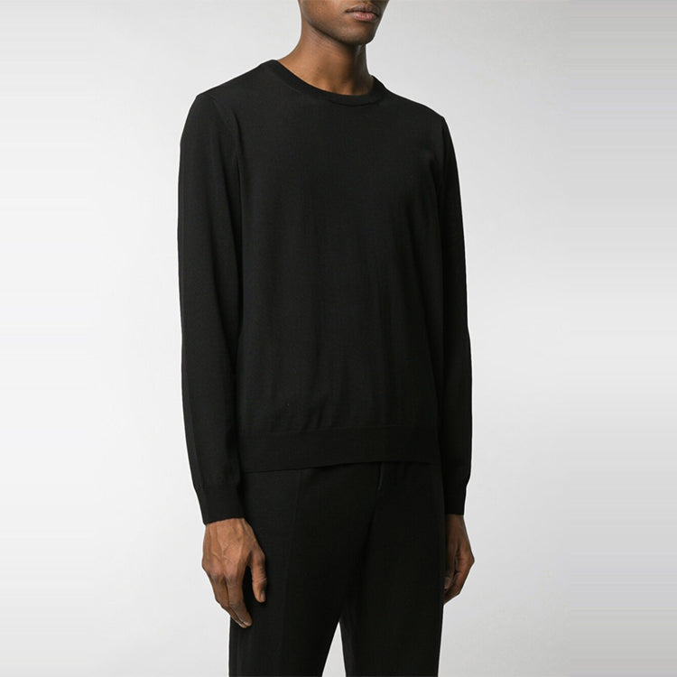 Balenciaga Back Print Interlocked BB Sweatshirt 'Black Green' 583117T14396076