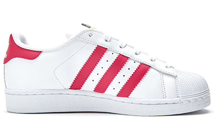 (GS) adidas Superstar J 'White Pink Buzz' B23644