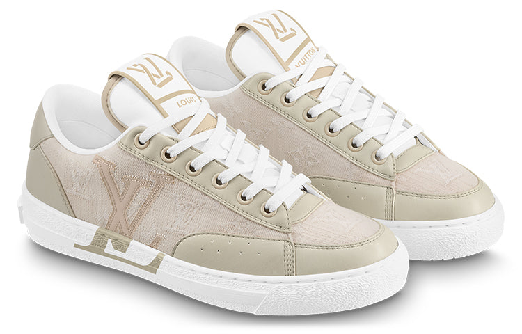 (WMNS) LOUIS VUITTON Charlie Sneakers 'Beige White' 1AAW1U