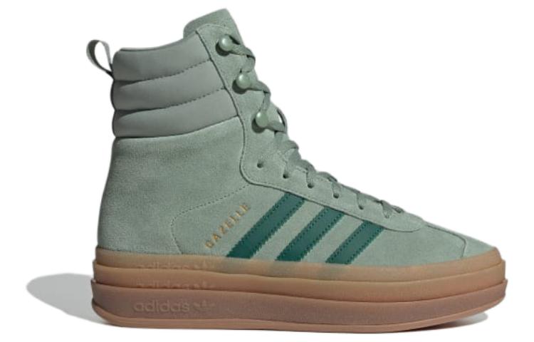 (WMNS) adidas Gazelle Boot 'Silver Green Gum' ID6982