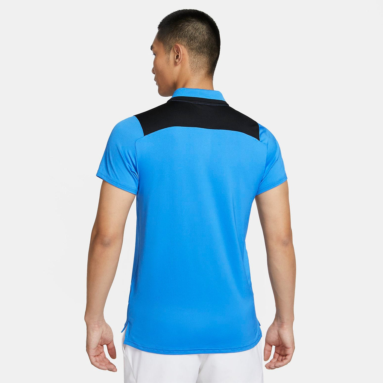 Nike Court Advantage Dri-FIT Polo Shirt 'Blue White Black' FD5318-435