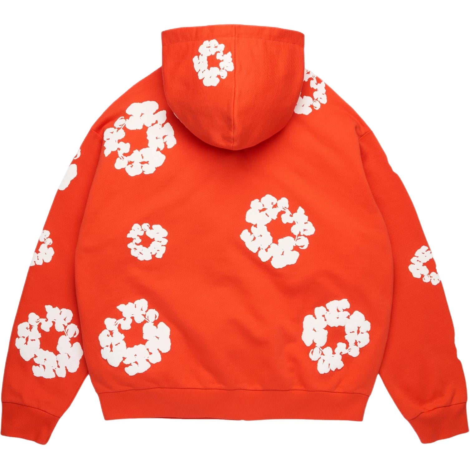 Denim Tears Cotton Wreath Zip Hoodie 'Dark Orange' SS26TZH11413063