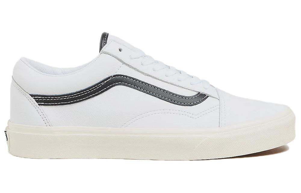 Vans Old Skool 'White Black Leather' VN0007NTYB2