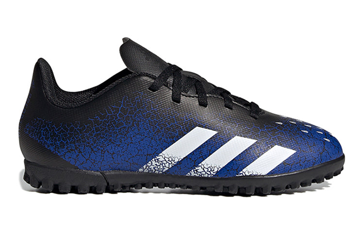 (GS) adidas Predator Freak.4 Turf Boots 'Black Blue' FY0635