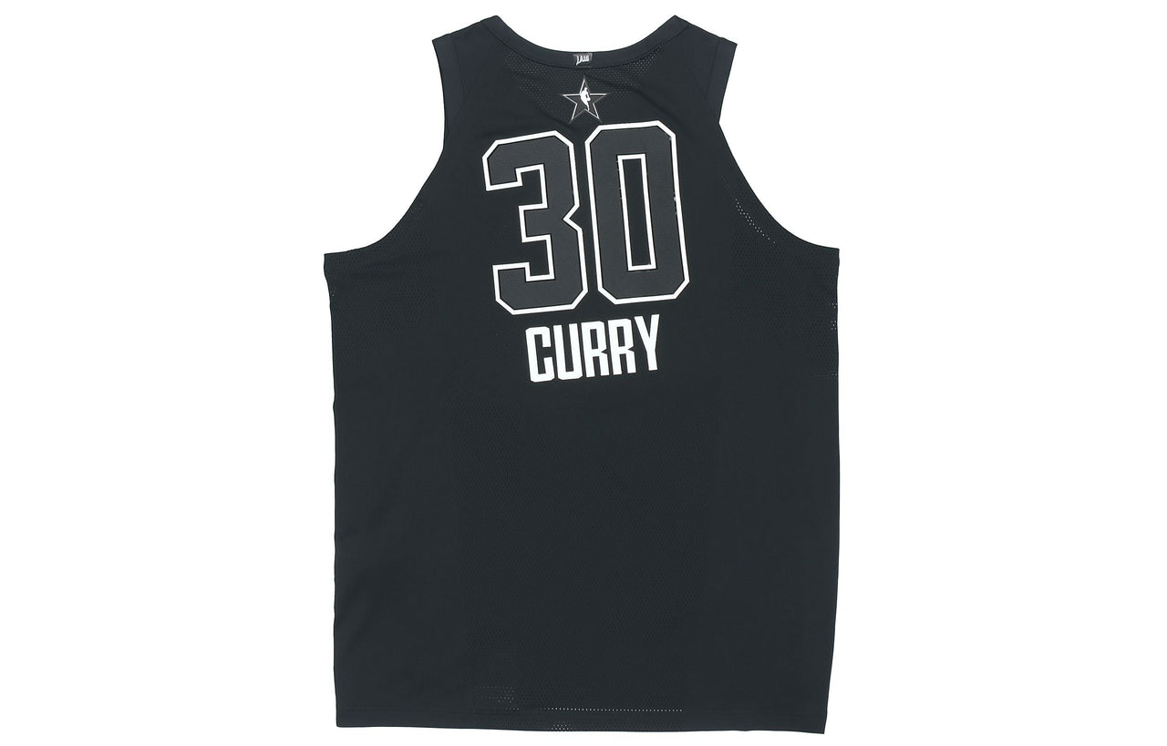 Air Jordan Stephen Curry All-Star Edition Authentic Jersey AU Black 928867-011