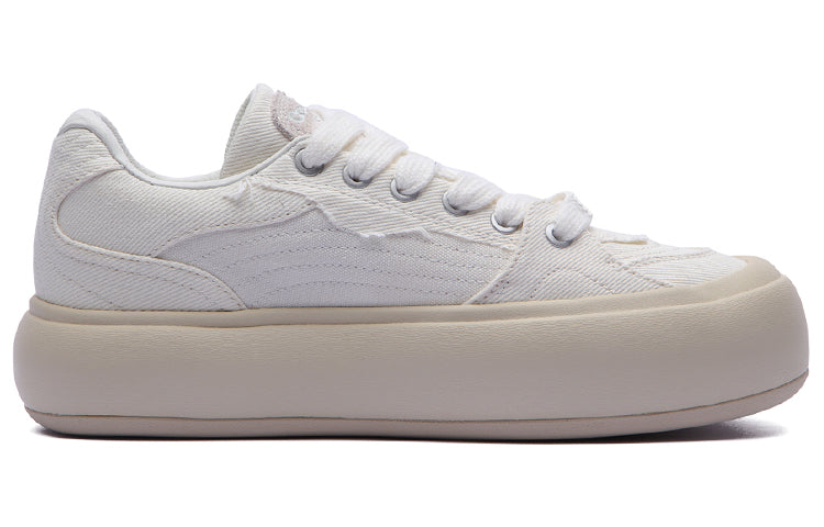 (WMNS) Li-Ning Puff Platform 'Beige' AZGT026-4