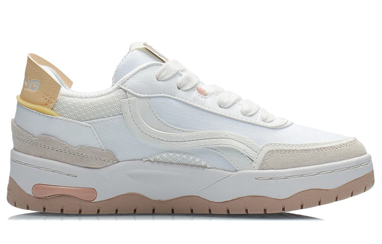 (WMNS) Li-Ning Counterflow 'White Yellow' AGCR300-3