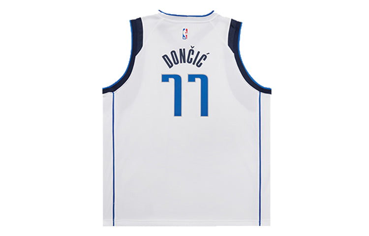 (PS) Nike NBA Dallas Luka Doncic Jerseys 'White' 3Z2B7BZ1P-MAVDL