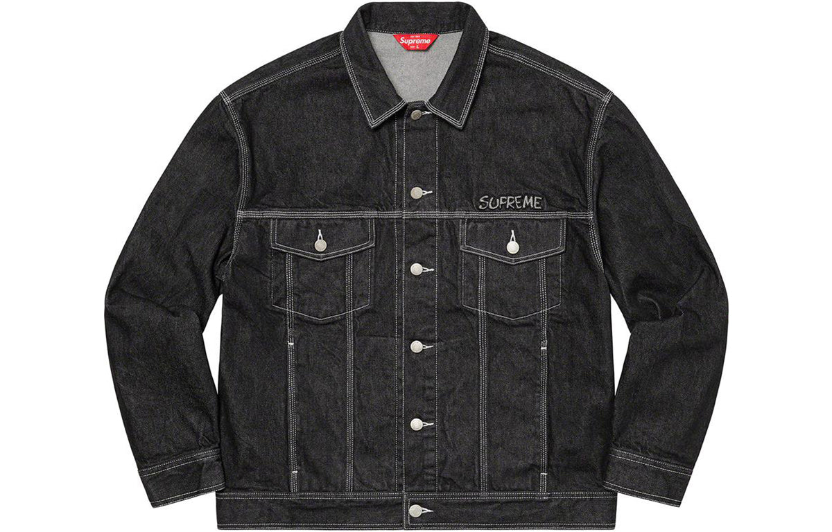 Supreme FW20 Week 1 Denim Jacket 'Black' SUP-FW20-008