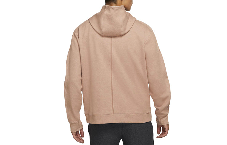 Nike Yoga Cardigan Training Hooded Jacket Khaki CU6261-283