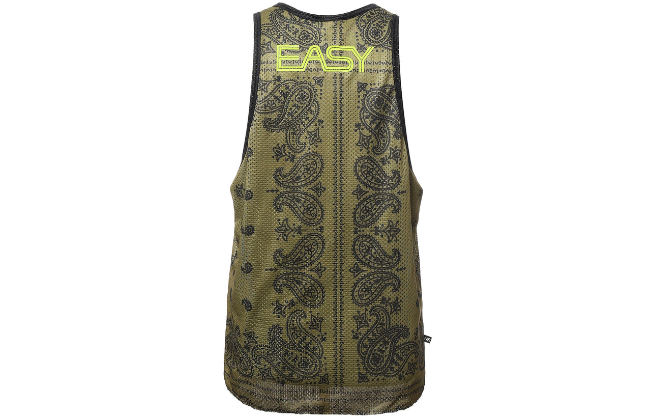 Men's Nike Dri-fit Casual Breathable Cashew Sleeveless Atomic Green Vest DH7372-378