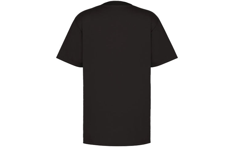 Men's DIOR FW21 Embroidered Logo Short Sleeve Black 193J635A0677-C985