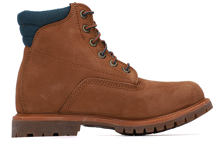 (WMNS) Timberland Waterville 6 Inch Waterproof boots 'Brown Teal' A2BD1F13