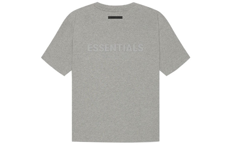 Fear of God Essentials SS21 Short Sleeve T-Shirt 'Dark Heather Oatmeal' FOG-SS21-613
