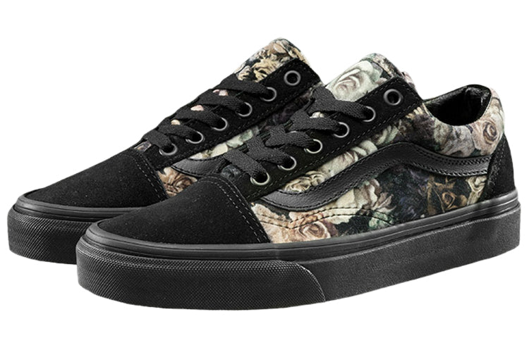 Vans Old Skool Black Flowers VN0A38G1QSO